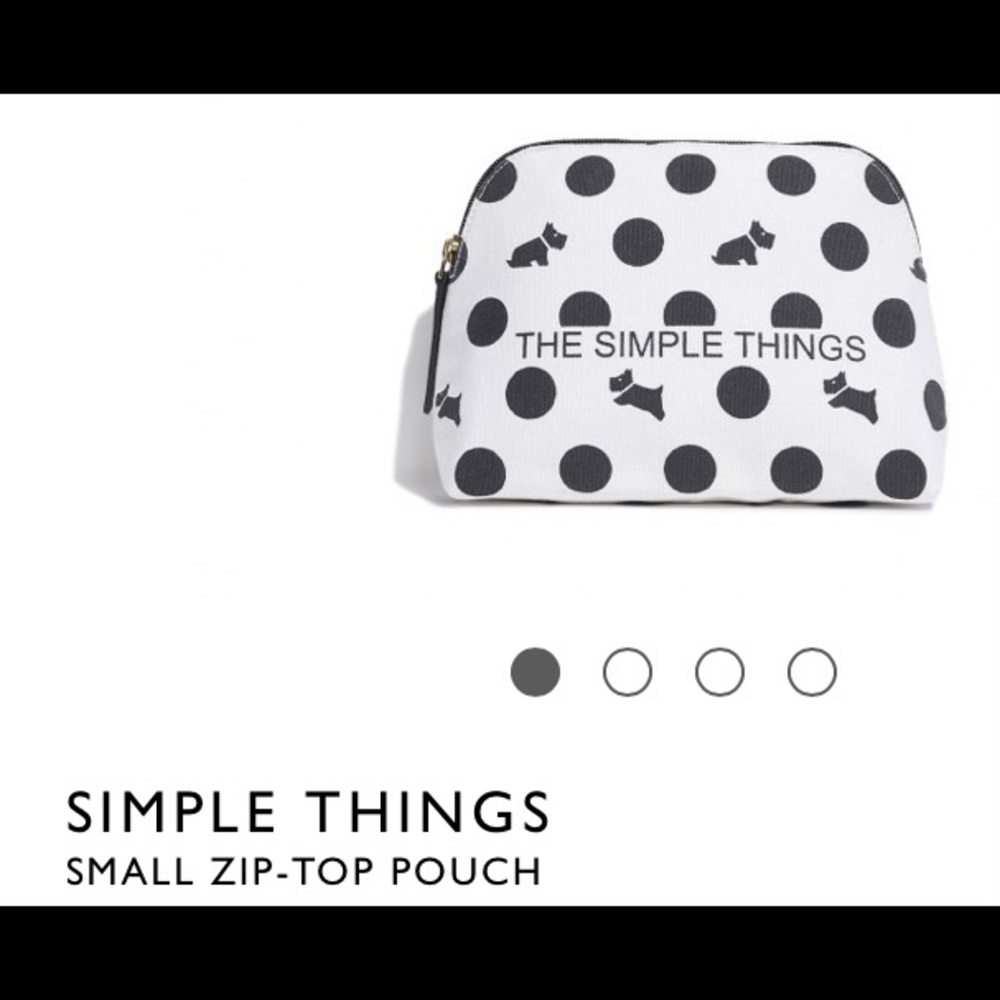 NWT Radley London Simple Things Pouch